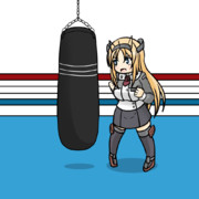 ネルソンパンチ(vsサンドバッグ)