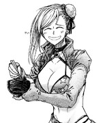 照れ笑う武蔵ちゃん