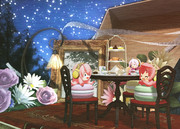 たこルカフェ絵画その４