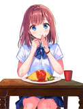 ご飯が美味しいのはあなたと一緒だからかな