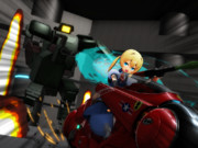 フレドリカ＆金田バイク