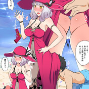 カーミラ 水着 ニコニコ静画 イラスト
