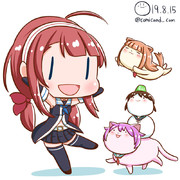 江風　艦これワンドロ　190815