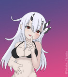 水着深海如月ちゃん