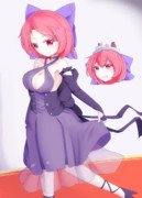 ドレスでおめかし