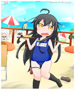海の家 ニコニコ静画 イラスト