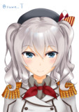 髪をなるべく原作に寄せていきたいと思って描いた鹿島
