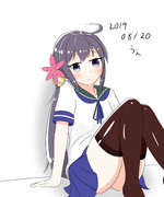 曙ちゃん_お絵描き60分一本勝負_20190820