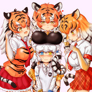 トラ けものフレンズ ニコニコ静画 イラスト