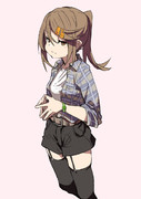 指合わせ ニコニコ静画 イラスト