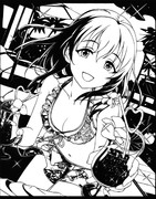 【切り絵】藤原肇ちゃん