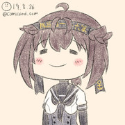 初月　艦これワンドロ　190826