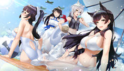 鳥海 アズールレーン ニコニコ静画 イラスト
