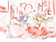 ココア飲むスカーレット