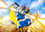 陸戦型ガンダム改修案A号(戦場にて)