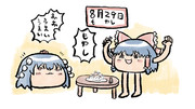 もやしの日にもやしを食べるゆっくり