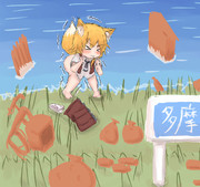 東京湾に糞流すリランちゃん