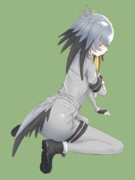 チラ見ハシビロコウちゃん