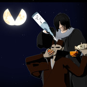 中　秋　の　割　名　月　２