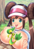 ポケモンに乳首隠してもらった