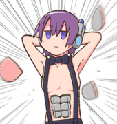 裸サスペンダー ニコニコ静画 イラスト
