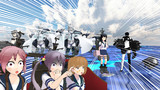 敵艦隊に潮が混じっていた