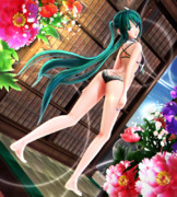 【今日のミクお姉さん】セクシーな おしりおみあし…♡