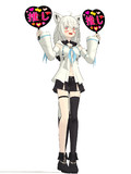 MMDで「限界フブキちゃん」を再現してみた