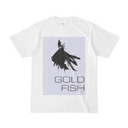 シンプルデザインTシャツ GOLD FISH