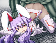 サイバースーツ鈴仙、敗北...ッ！