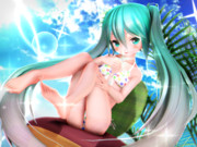 【ちびミクちゃん萌えリンク】可愛いおみあし…っ♡