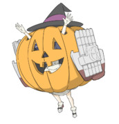 気の早いハロウィン