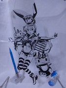 【切り絵】スケスケな島風【艦これ】