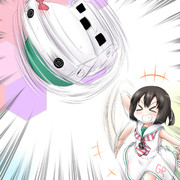 グレカーレが出ないのでボスマスでドロップした艦娘をグレカーレと思い込んで描く