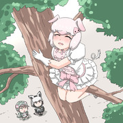 おだてブタ ニコニコ静画 イラスト