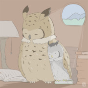 わしみみずく と おおこのはずく