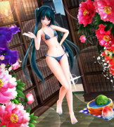 【今日のミクお姉さん】暑い日は ミクお姉さんとのんびり…♡