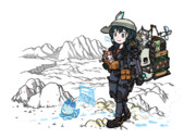 配達人となったかばんさん