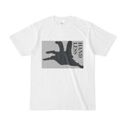 シンプルデザインTシャツ HAND LESS