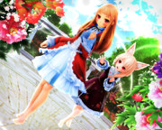 【今日のレア様】レア様と ユノアちゃん…っ♡