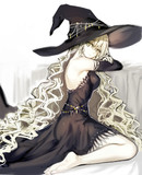 金髪ロング魔女