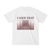 シンプルデザインTシャツ LASER TRAP