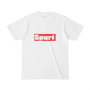 シンプルデザインTシャツ Leaf Spur
