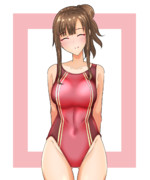 水本ゆかり×競泳水着