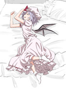 寝相悪いおぜう