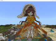 マイクラ花騎士花嫁ヘレニウムちゃん