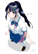 葵の絵 ニコニコ静画 イラスト
