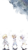 雪降る街の子供達