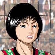 【女バレ】宮下遥 描いてみた♪-Ｗ杯2019女子バレーボールワールドカップ