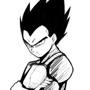 ベジータ ニコニコ静画 イラスト